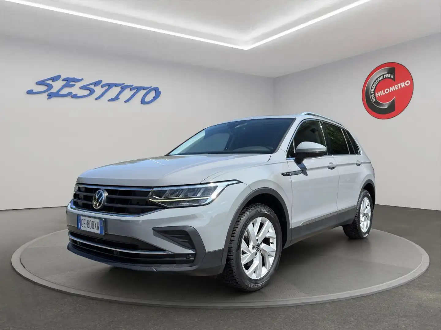 Volkswagen Tiguan 2.0 tdi Life 4motion 150cv dsg Grigio - 1