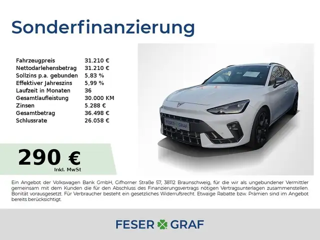 CUPRA Leon ST 2.0 TDI DSG Navi Pano AHK ACC LED