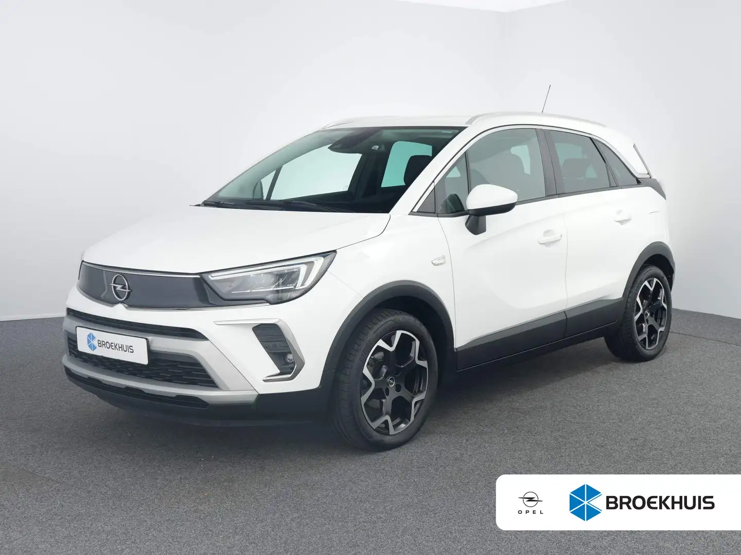 Opel Crossland 1.2 ULTIMATE | STOEL + STUUR VERWARMING | PARKEERS Wit - 1
