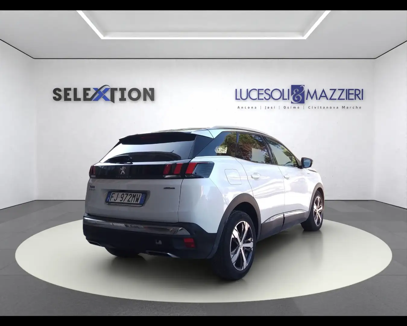 Peugeot 3008 2ª serie - 3008 BlueHDi 150 S&S GT Line Bianco - 2