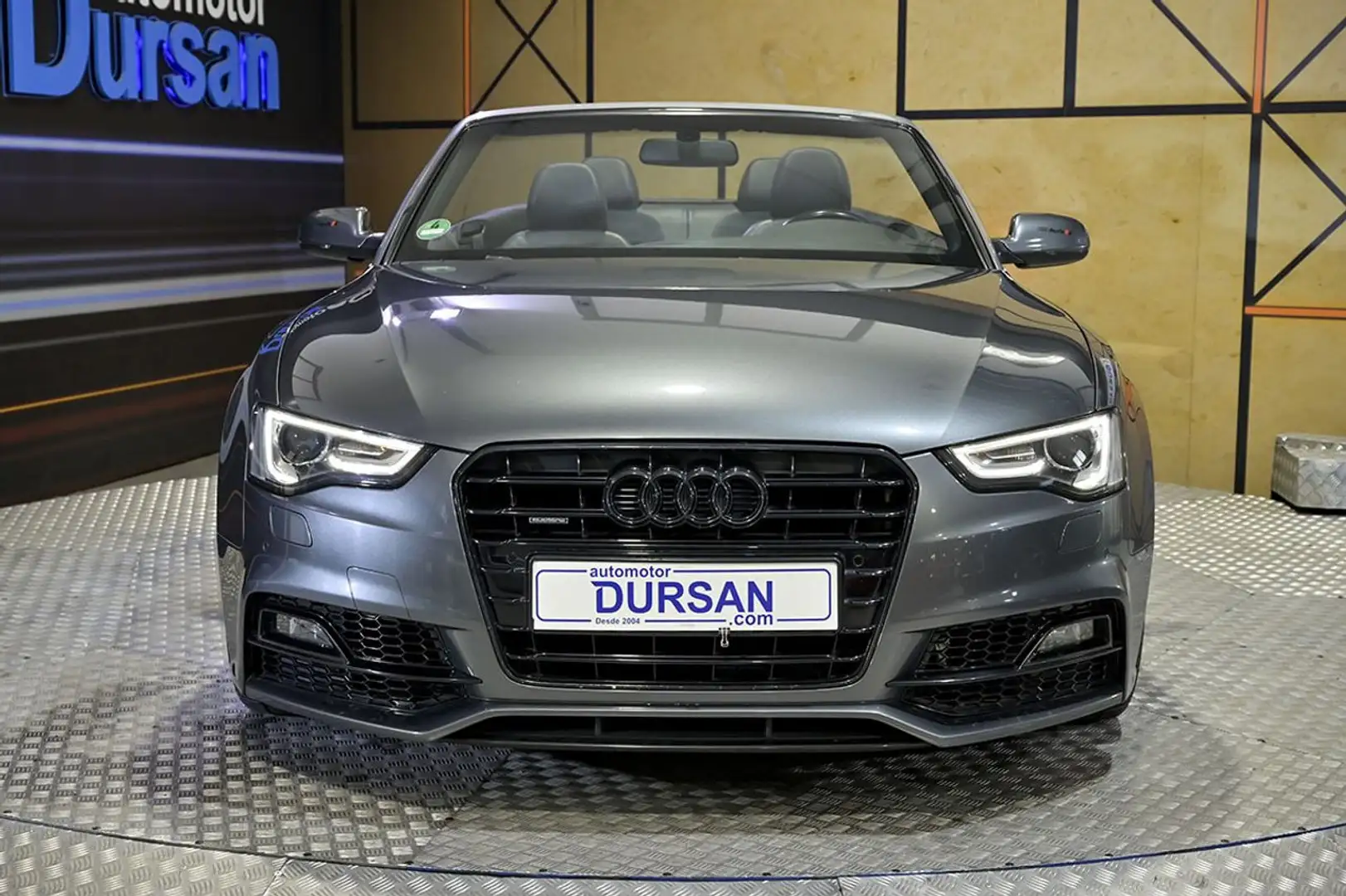 Audi A5 Cabrio 2.0TDI S line edition quattro 190 Gris - 2