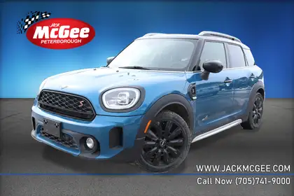 Blue 2021 MINI Countryman Cooper S ALL4 AWD SUV / Crossover All-Wheel Drive 8-Speed Automatic