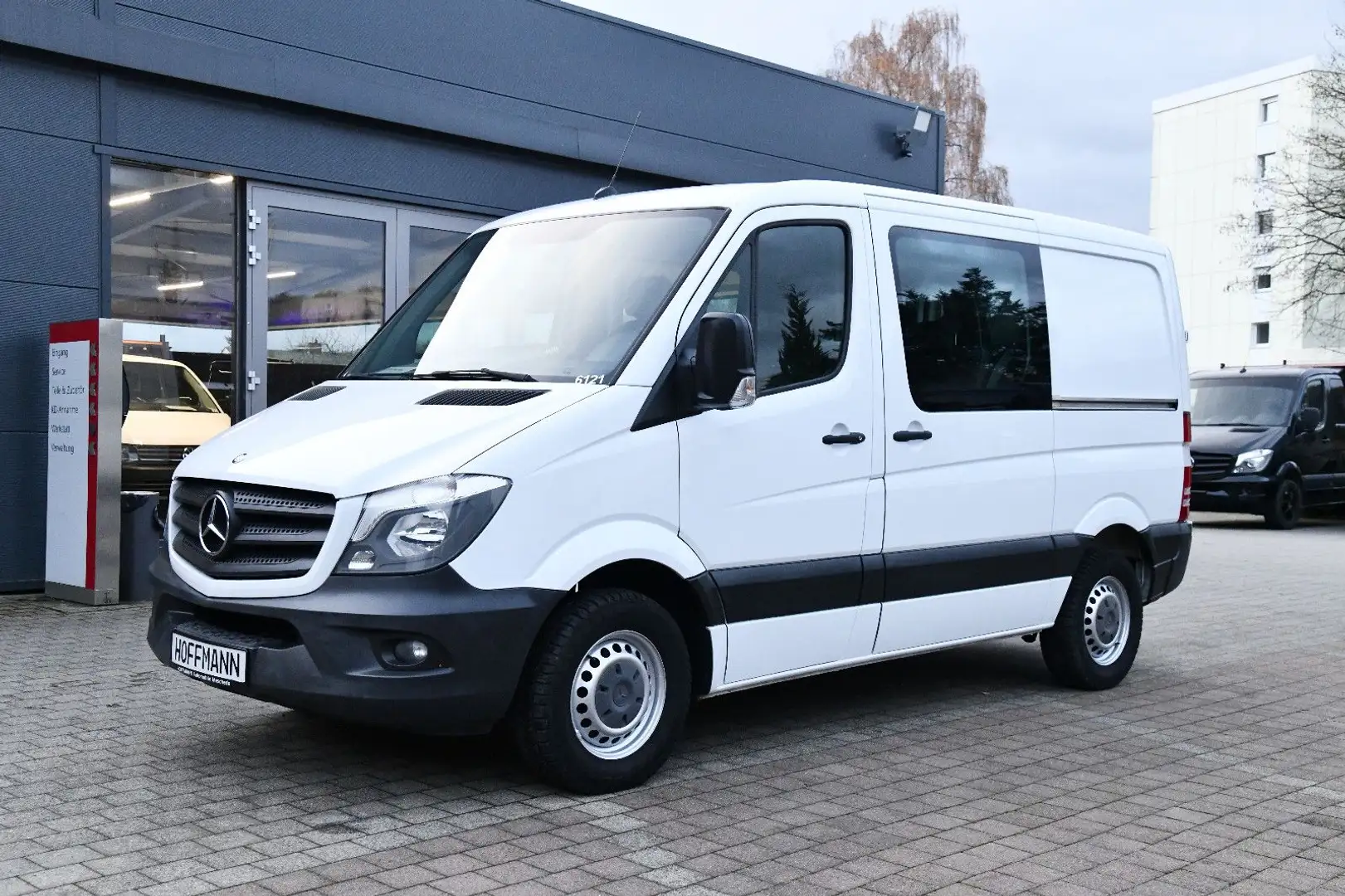 Mercedes-Benz Sprinter 213 CDI Kasten Mixto L1H1 RWD 5-Sitze Wit - 2