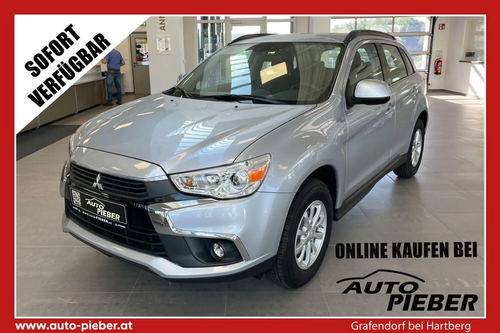 Mitsubishi ASX ASX 1,6 MIVEC 2WD Invite *RFK, PDC hi., Tempomat* Grau - 1