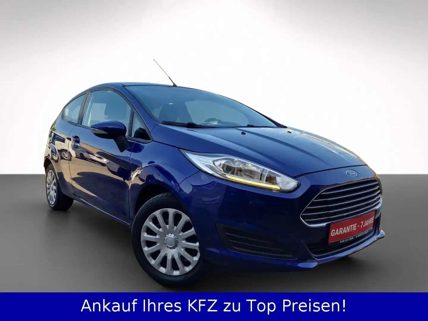 Ford Fiesta Klima+PDC+Sitzheizung+Navi+CarPlay Blau - 1