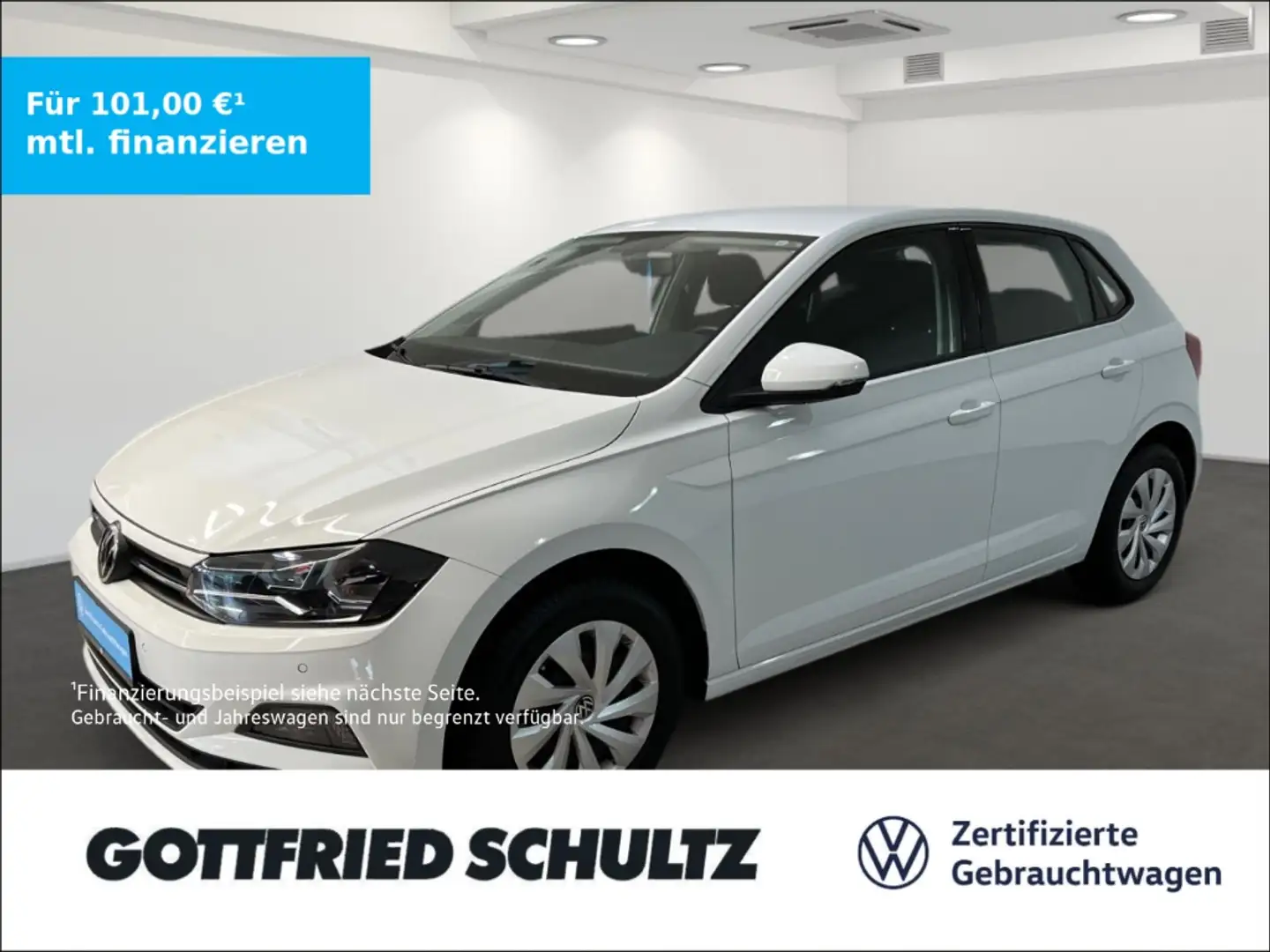 Volkswagen Polo VI 1.0 Comfortline Navi Sitzheizung Wit - 1