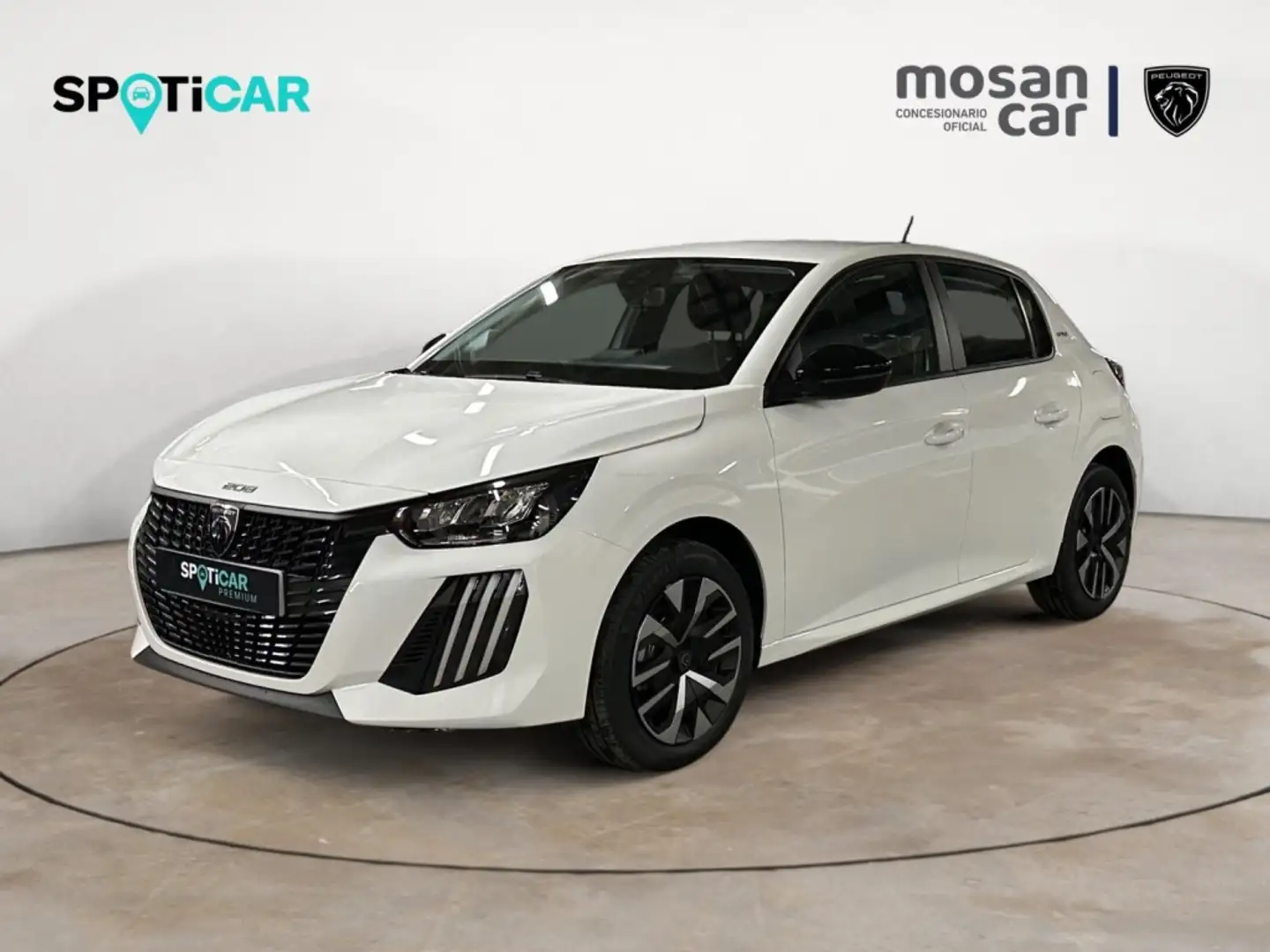 Peugeot 208 1.2 Hybrid Style e-DCS6 100 Blanco - 1