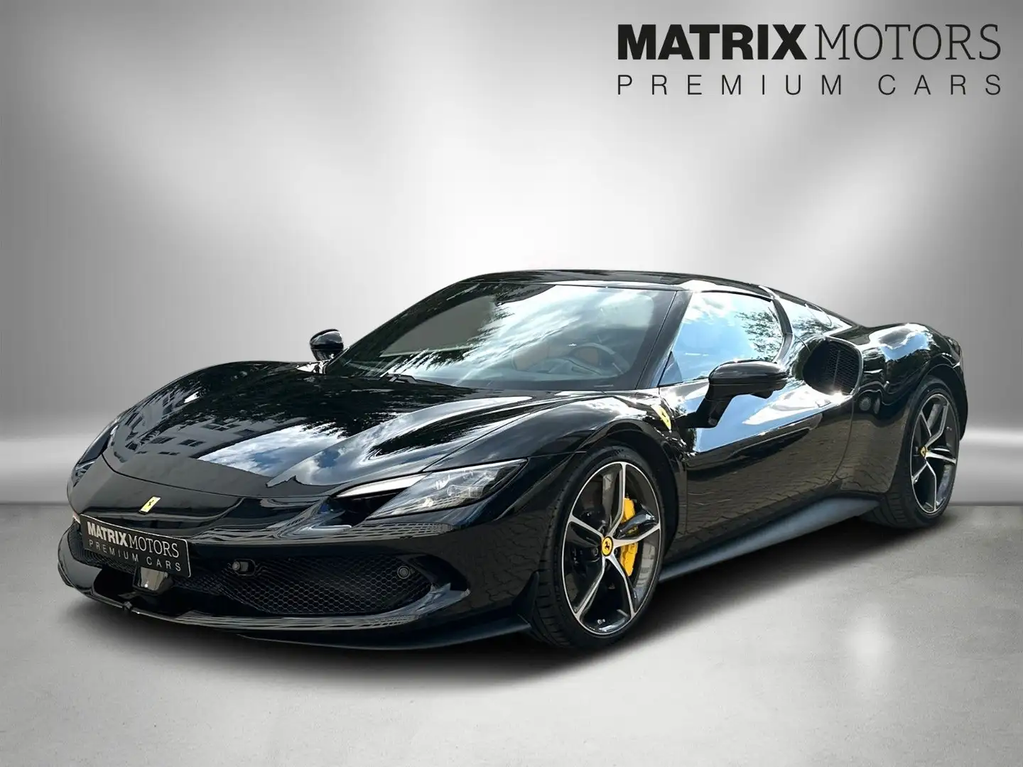 Ferrari 296 GTB Carbon Lift Ceramic Exhaust Pipes 360° Negru - 1