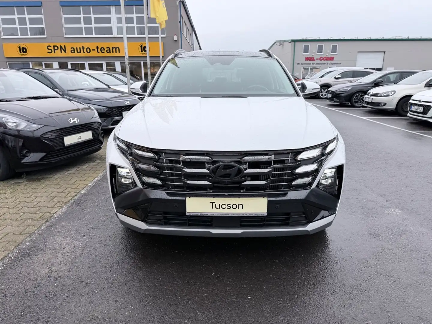 Hyundai TUCSON Prime CRDI 4WD PANO/ECS/360°/MATRIX Weiß - 2