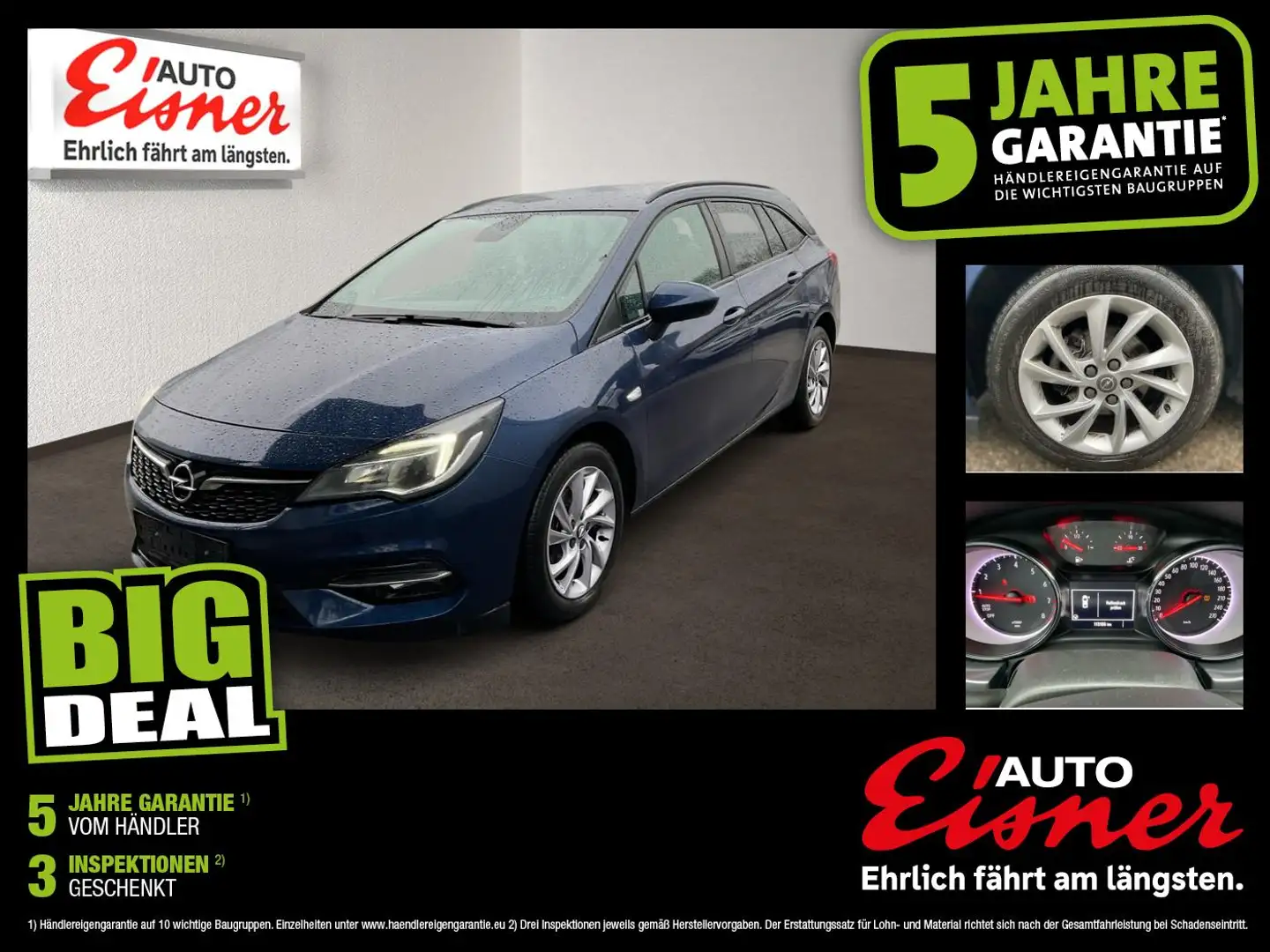 Opel Astra 1.2 TURBO DIRECT Blau - 1