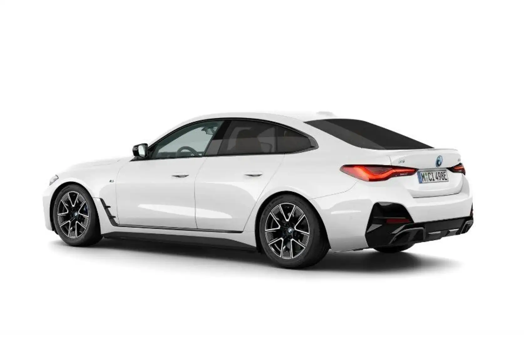 BMW i4 M60   NAVI LED Sound Syst. PDC V+H Parkass. Weiß - 2