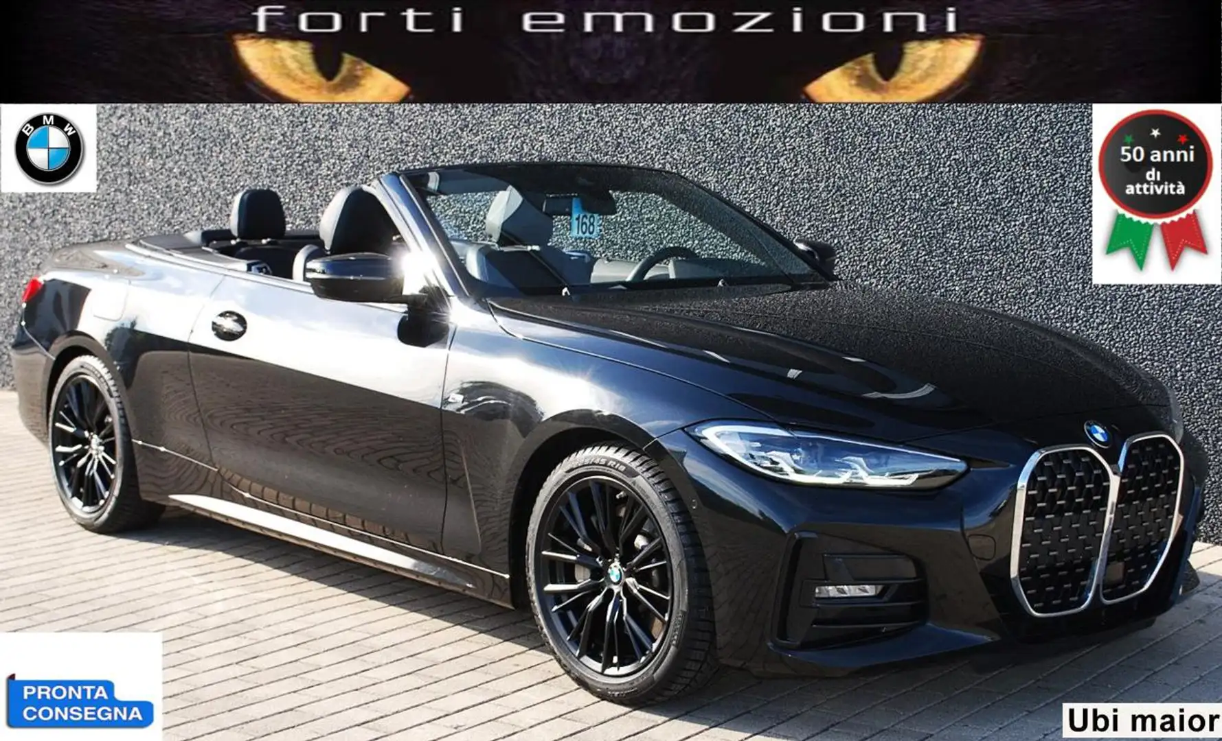 BMW 430 i Cabrio Msport Schwarz - 1