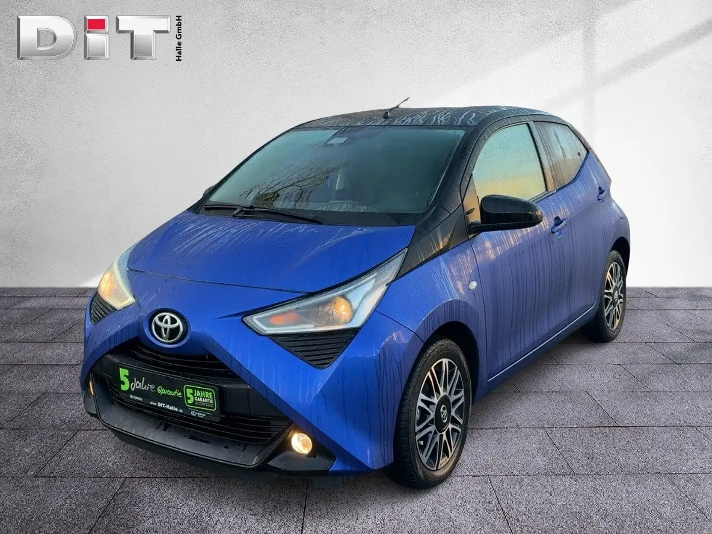 Toyota Aygo 1.0 x-clusiv Kamera, Leder, Klima, Bluetooth Blau - 2