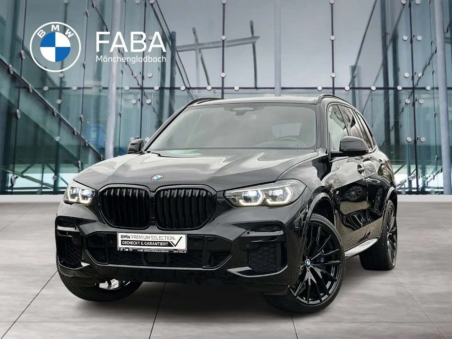 BMW X5 M 50i Head-Up HK HiFi DAB WLAN Komfortzg. Noir - 1