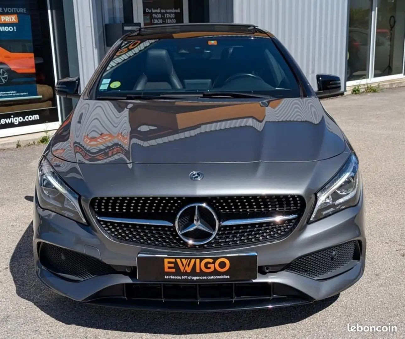 Mercedes-Benz CLA 220 Classe Mercedes COUPE 2.2 220 CDI 175ch FASCINATIO Gris - 2
