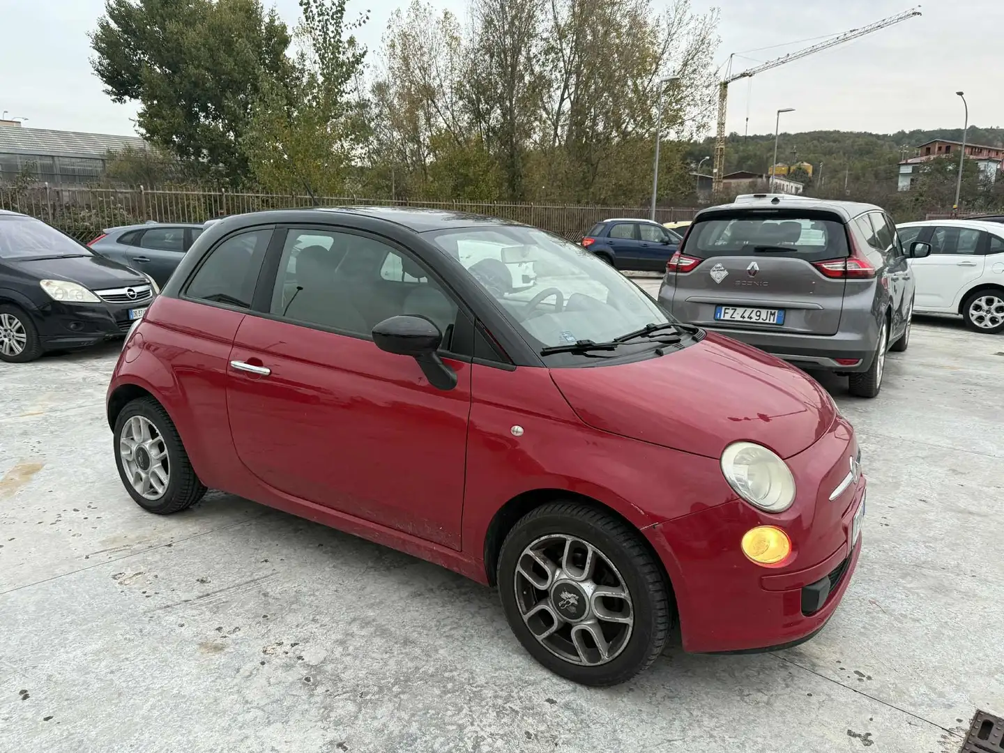 Fiat 500 1.2 Sport 69cv -BI COLORE- Rouge - 1
