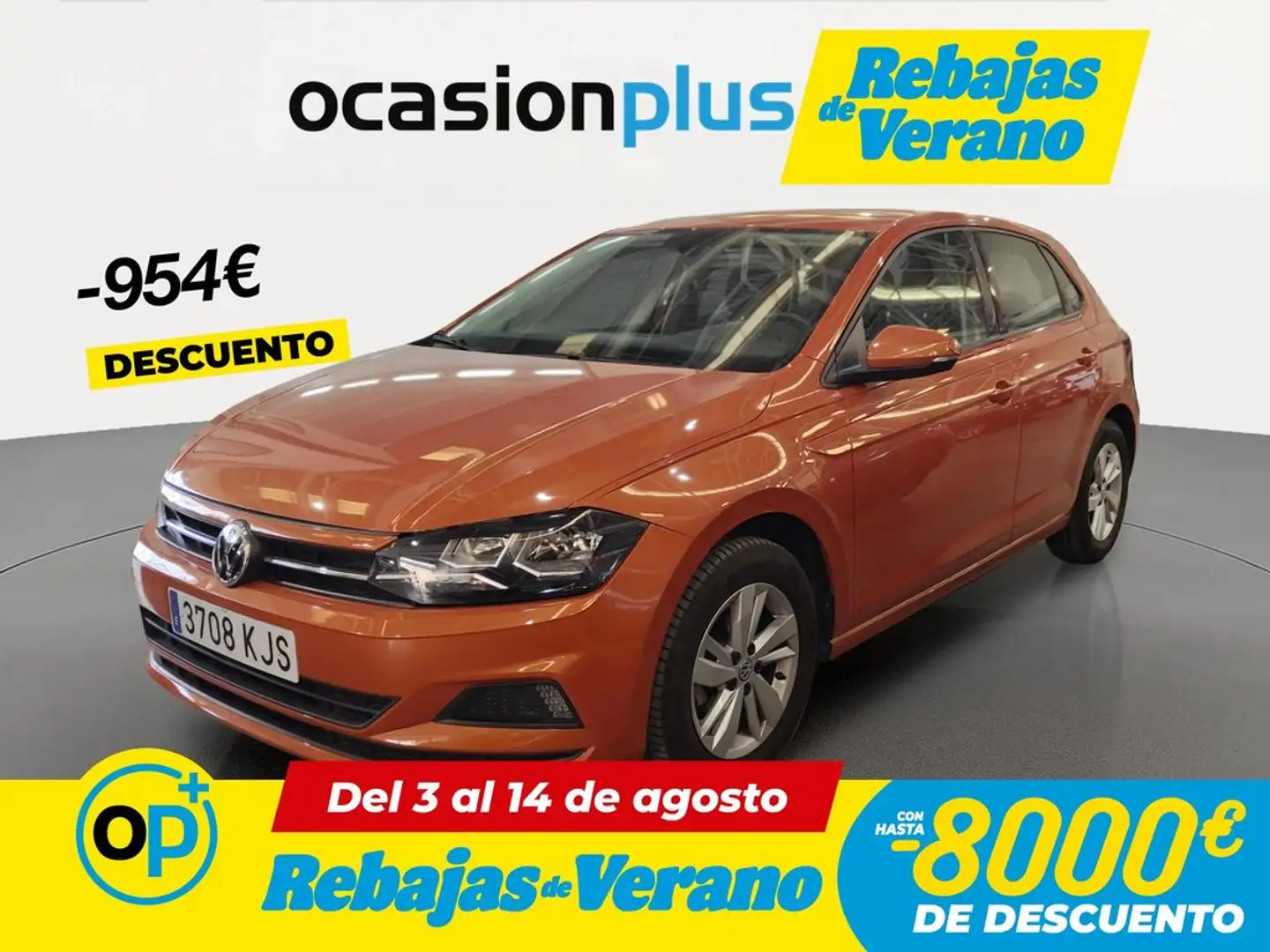 Volkswagen Polo 1.0 TSI Advance 70kW Naranja - 1