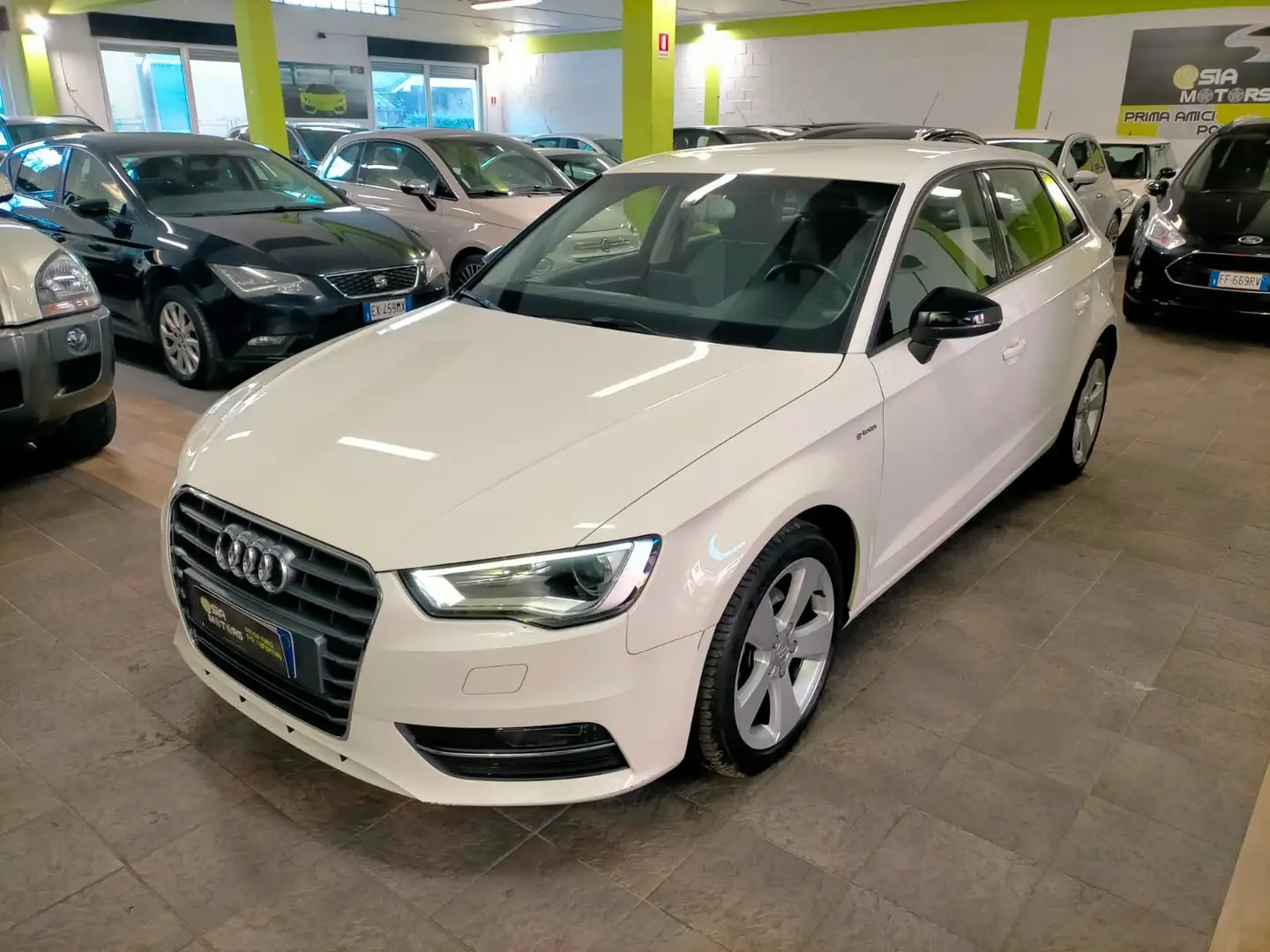 Audi A3 A3 Sportback 1.4 g-tron Ambition s-tronic Unico P. Wit - 1