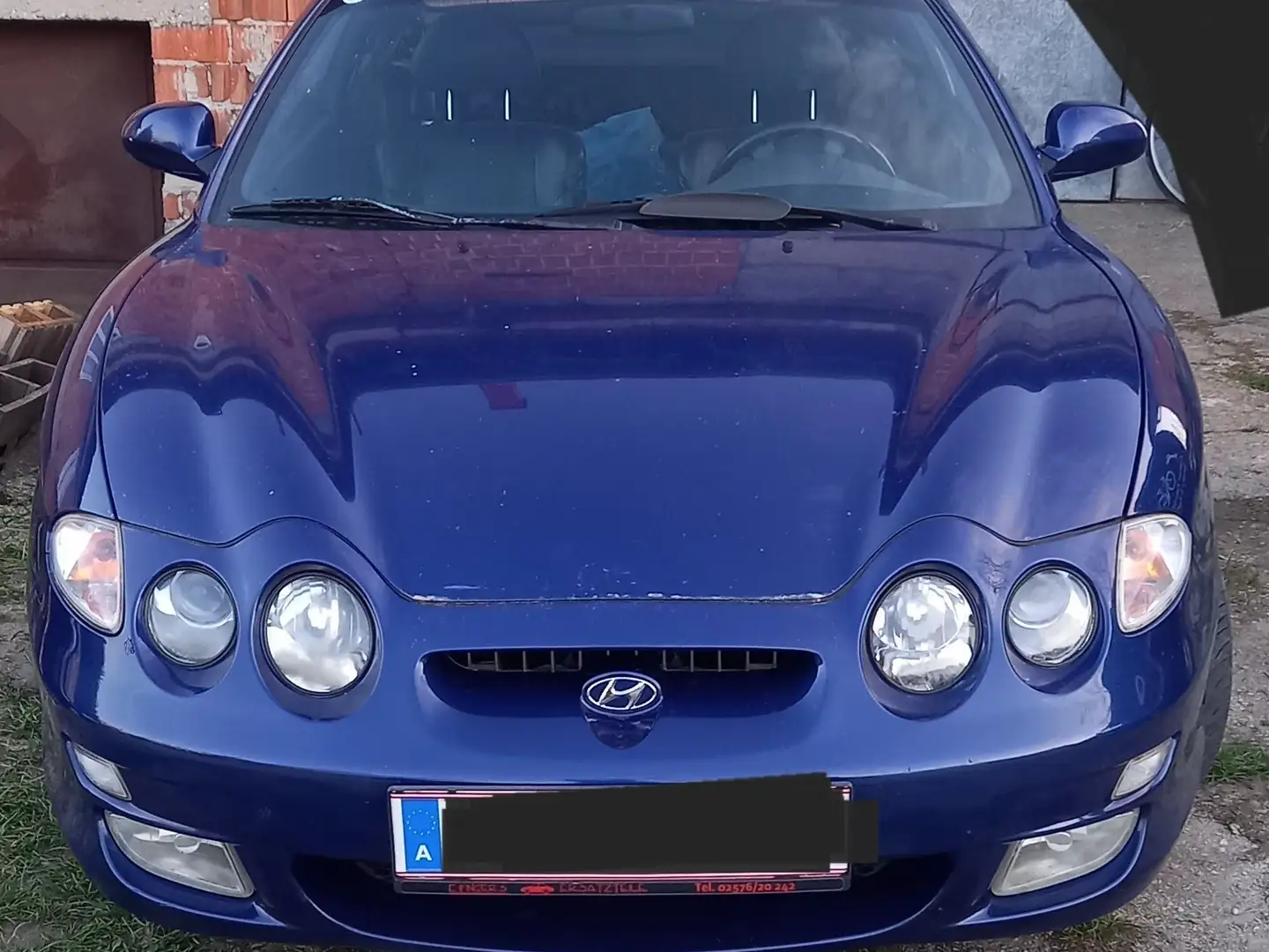 Hyundai Tiburon Coupé 2,0 FX Klima Modrá - 1