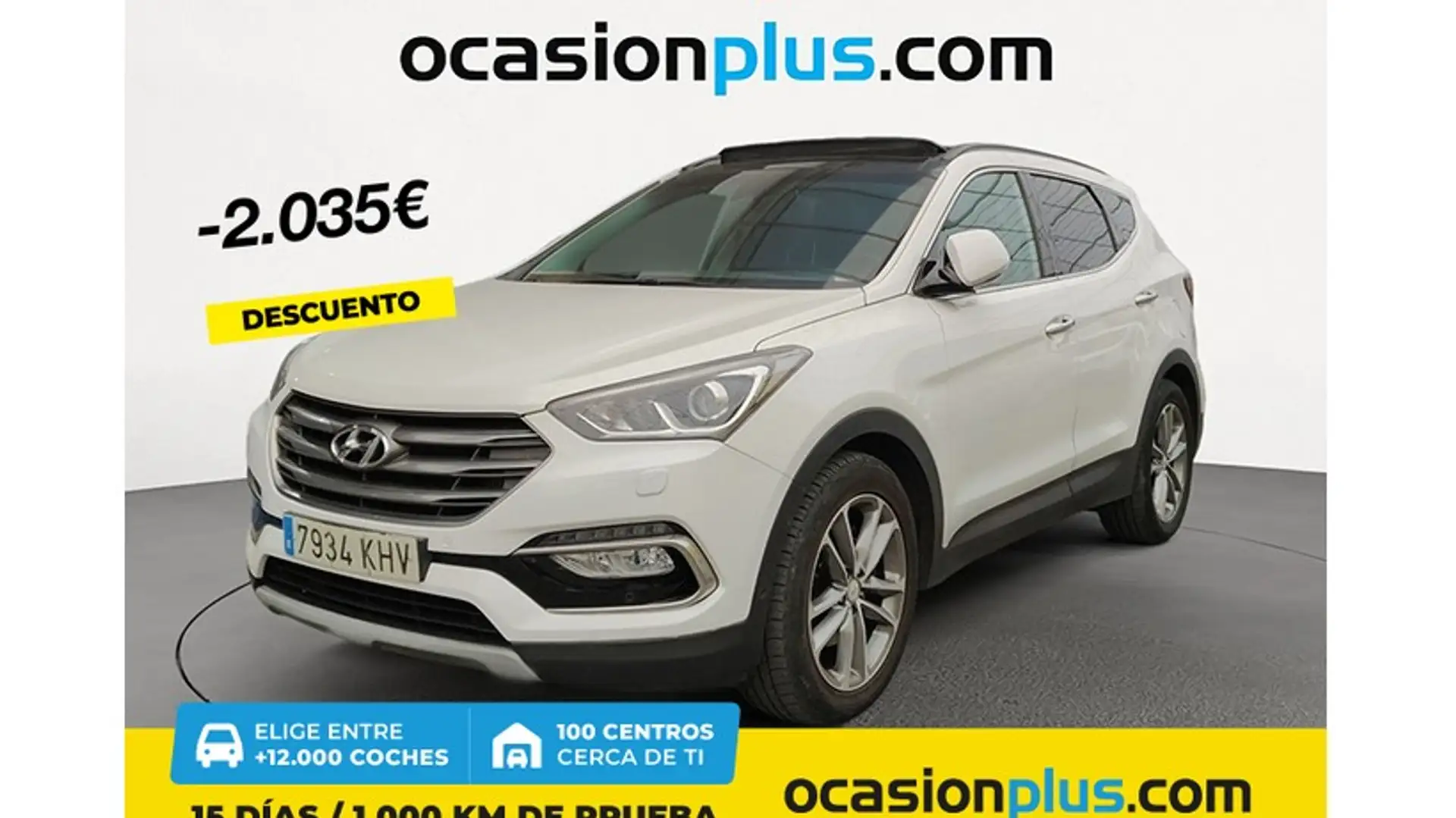 Hyundai SANTA FE 2.2CRDi 4x4 Style Safe 7s Aut. Blanco - 1