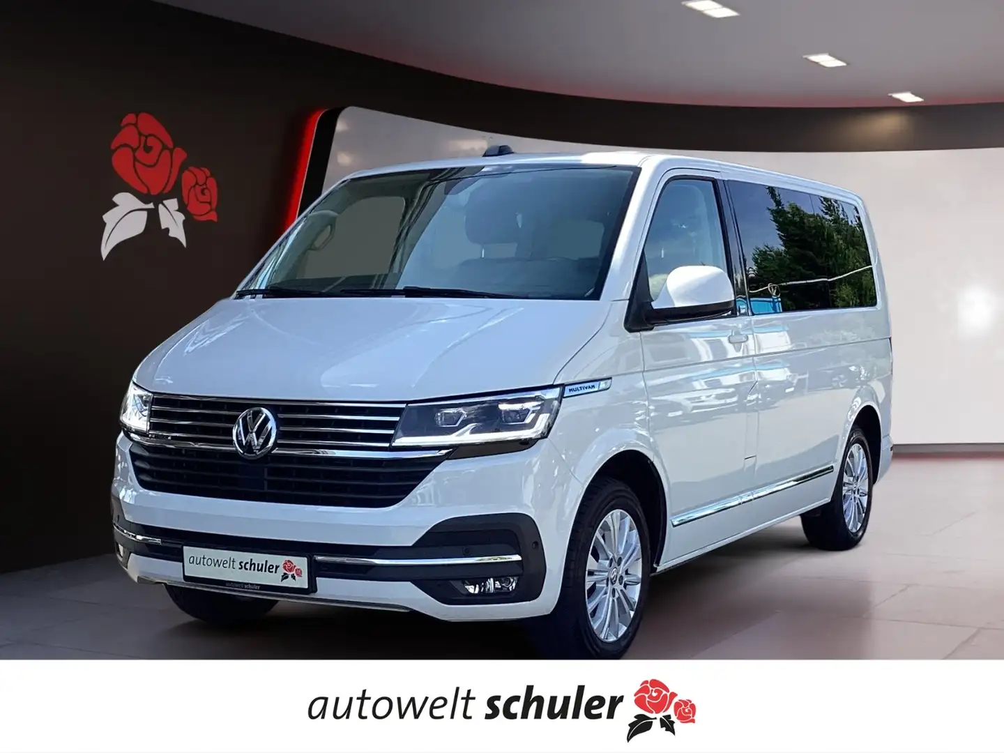 Volkswagen T6.1 Multivan 2,0 TDI DSG 4motion Generation Six Weiß - 1