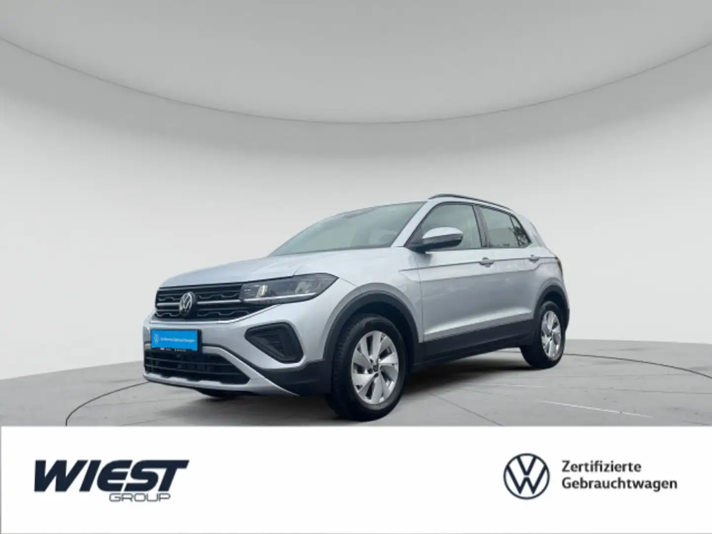 Volkswagen T-Cross Life 1.0 TSI SHZ Navi PDC ACC Argento - 1
