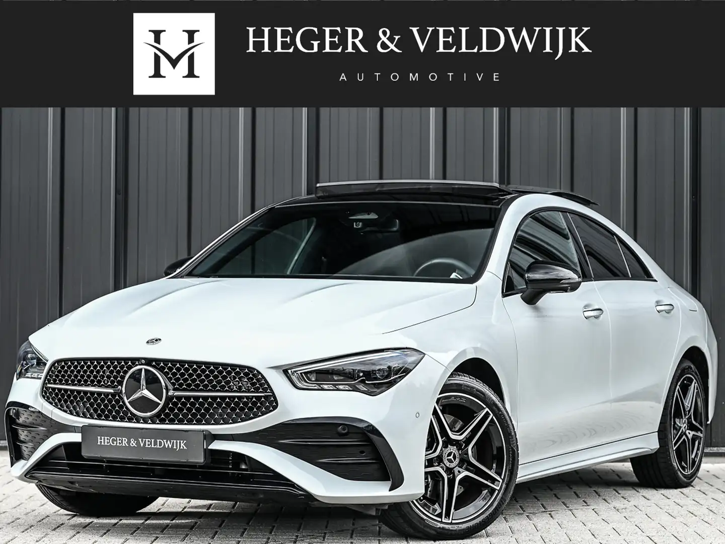 Mercedes-Benz CLA 250 e AMG Line | Panoramadak | Distronic | Night pack Blanco - 1