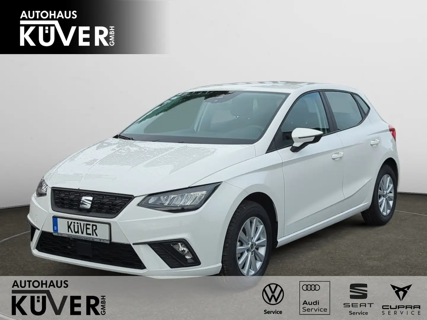 SEAT Ibiza Reference 1,0 GRA+Shzg.+Einparkh.+CarPlay Weiß - 1
