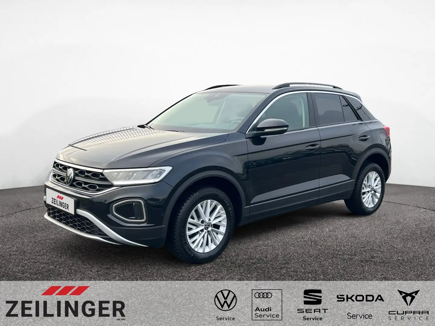 Volkswagen T-Roc Life TSI DSG|NAVI|ACC|KAMERA|CLIMATRONIC| Schwarz - 1