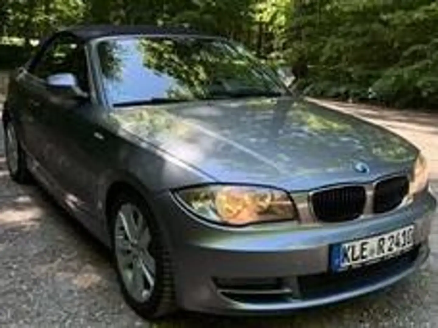 BMW 123 1er Cabrio Diesel 123d Cabrio Plateado - 2