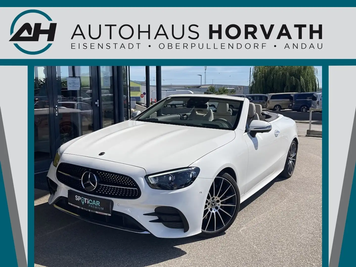 Mercedes-Benz E 220 d Aut. Weiß - 1