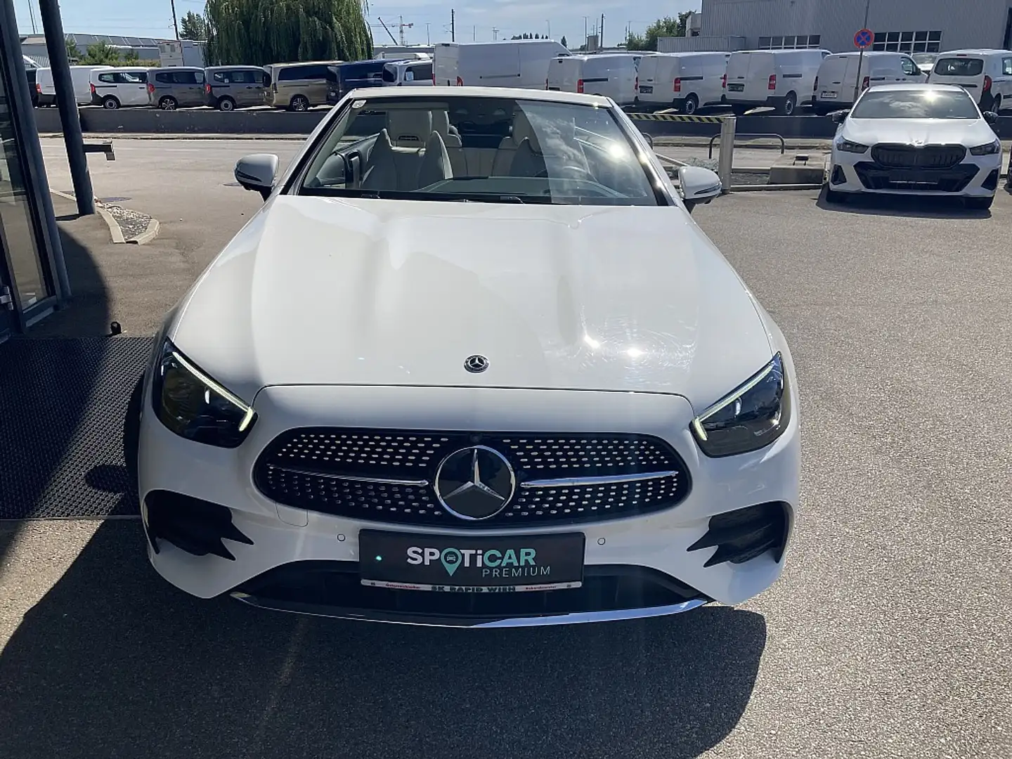 Mercedes-Benz E 220 d Aut. Weiß - 2