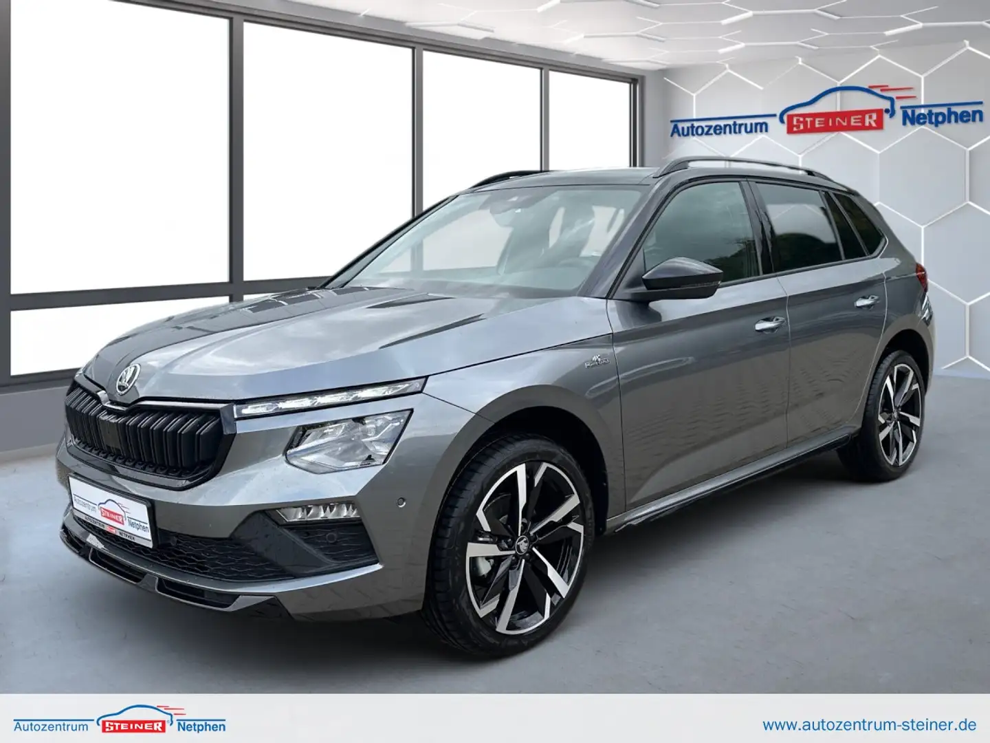 Skoda Kamiq MonteCarlo 1.5 TSI DSG 150 Klima Navi Gris - 1