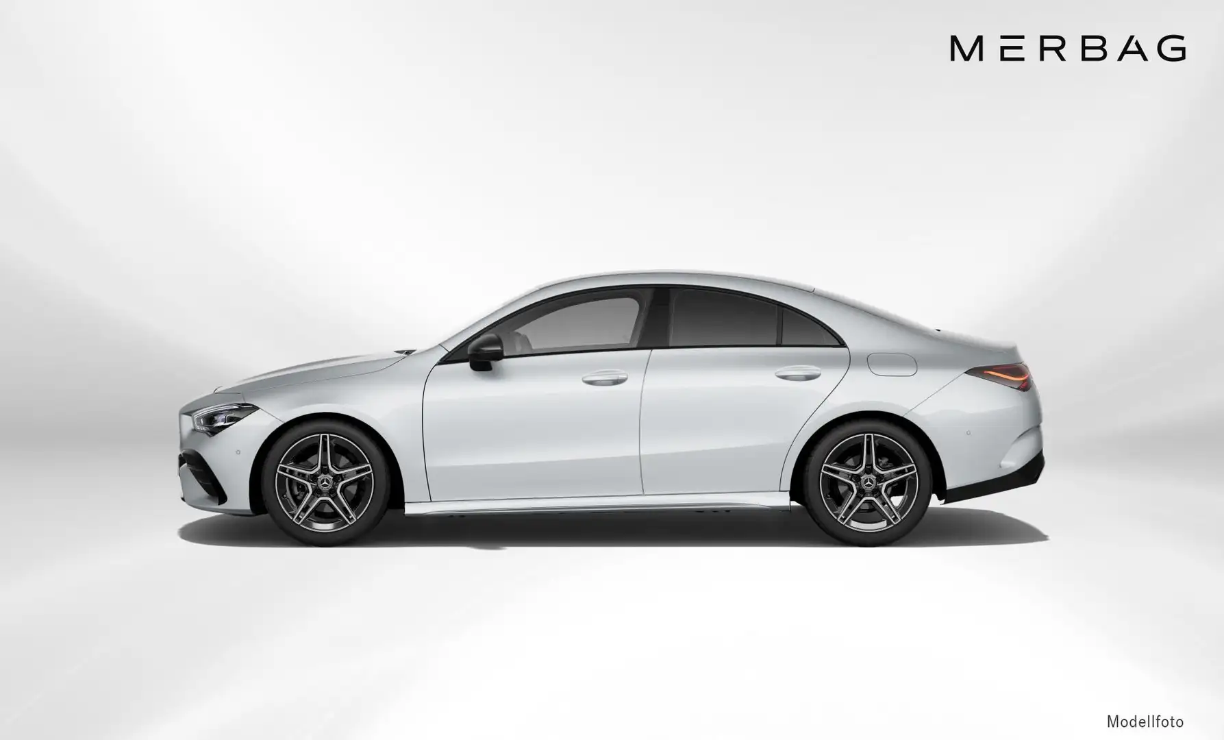 Mercedes-Benz CLA 180 Coupé AMG Line Advanced Plus Paket Silber - 2