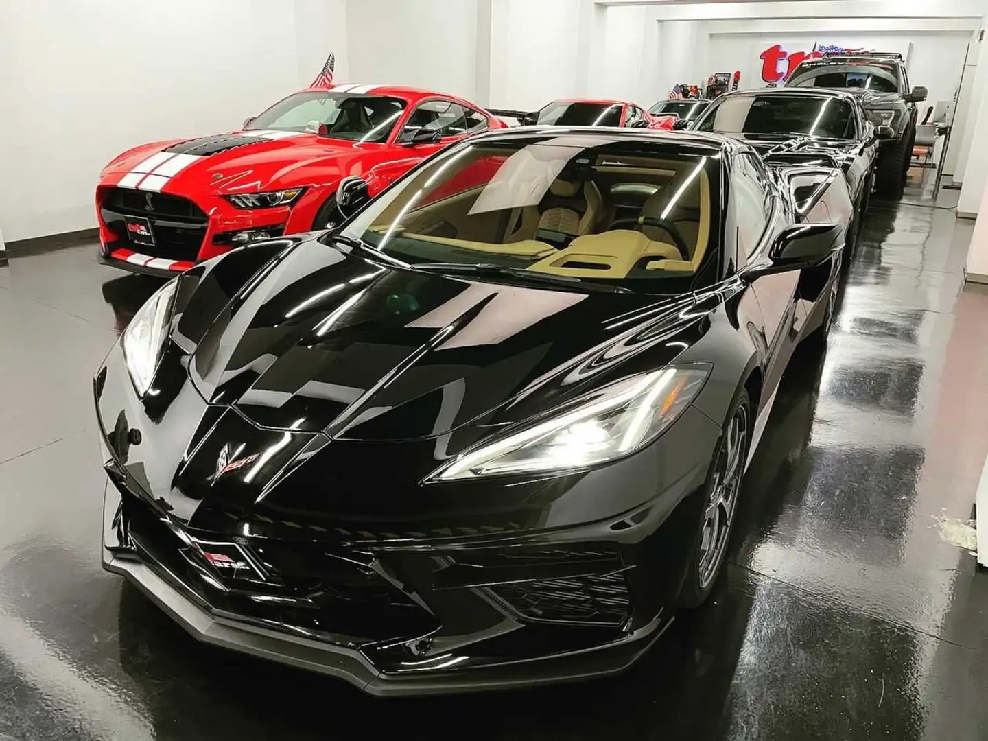 Chevrolet Corvette 3LT Z51 Negro - 2