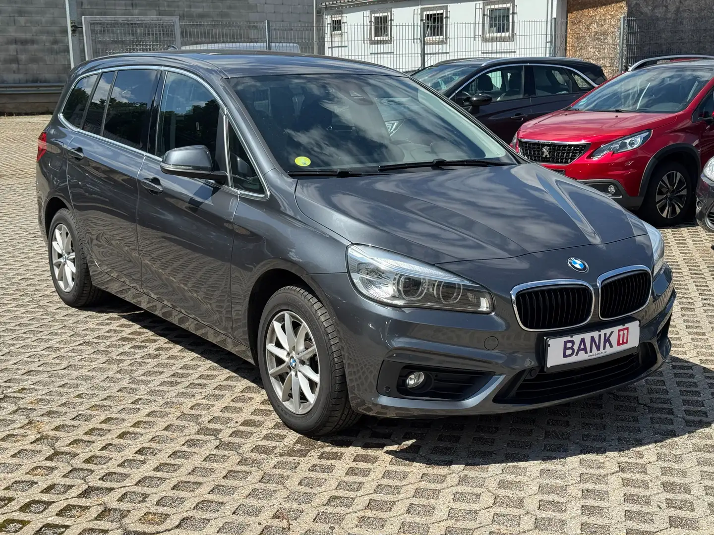 BMW 216 Gran Tourer 1,5d*7-Sitzer*1.Hand*Head UP* Grau - 1