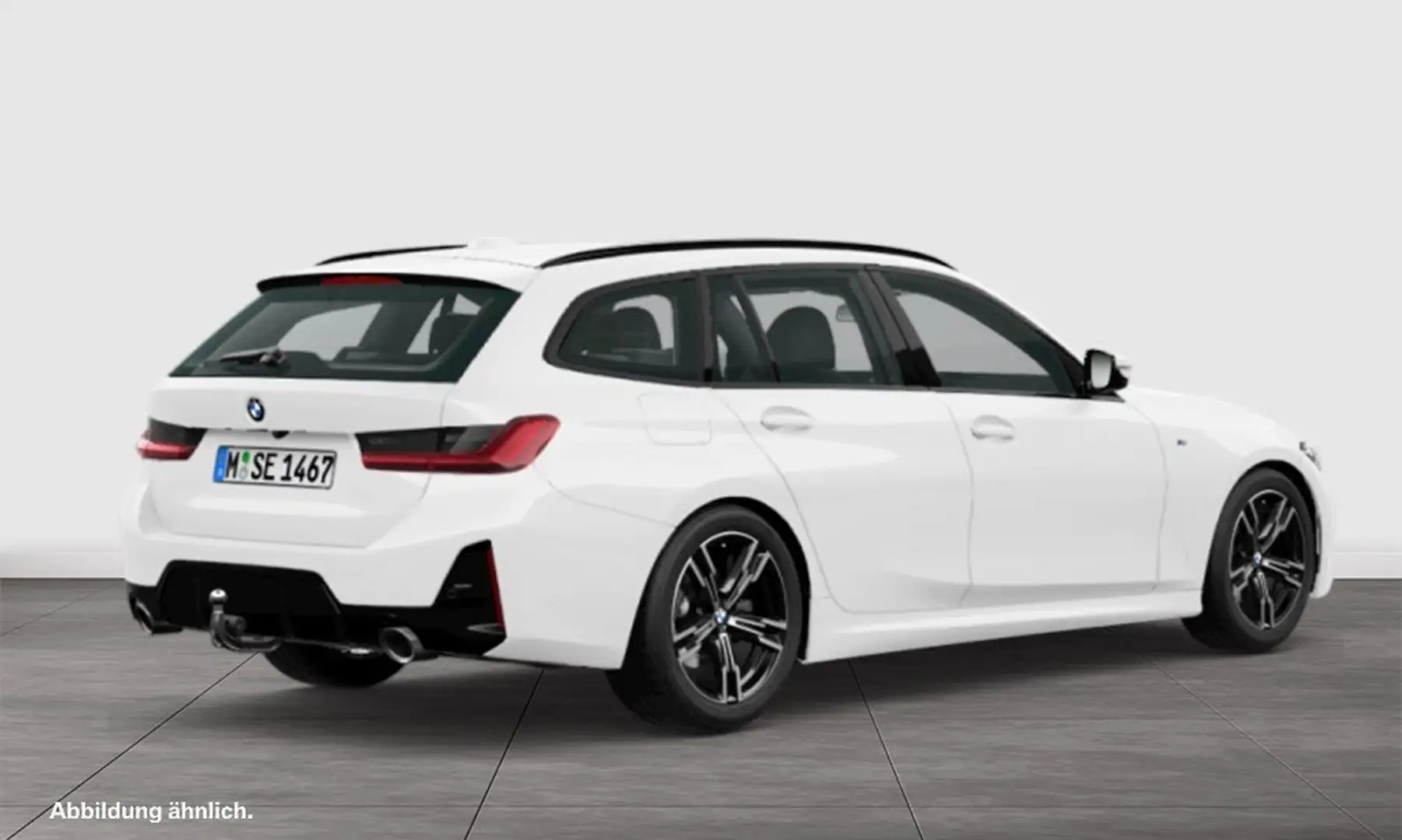 BMW 320 d xDrive M SPORT+AHK+HuD+DA+PA PLUS+SHZ Weiß - 2