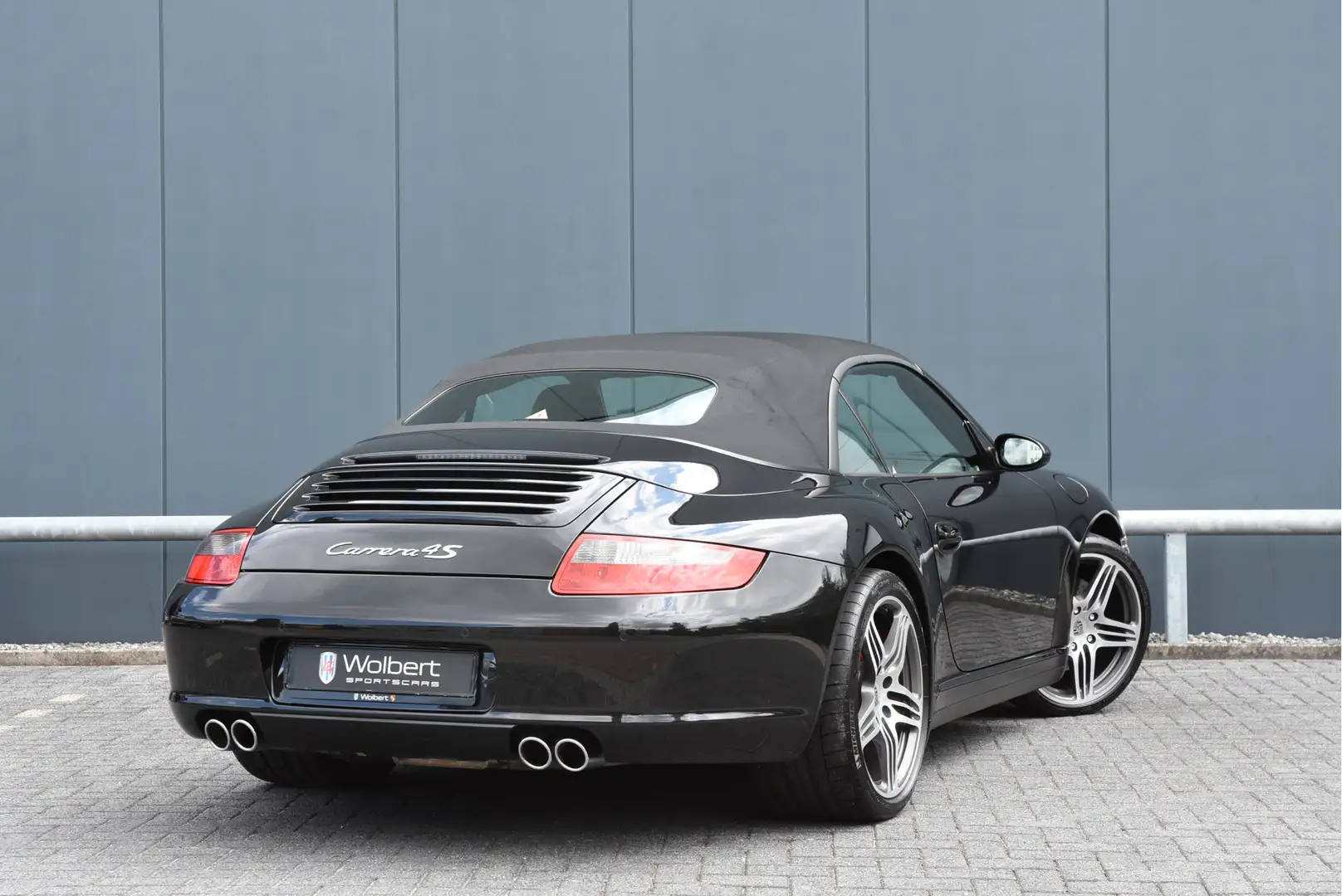 Porsche 997 997 Cabrio 3.8 Carrera 4S Zwart - 2