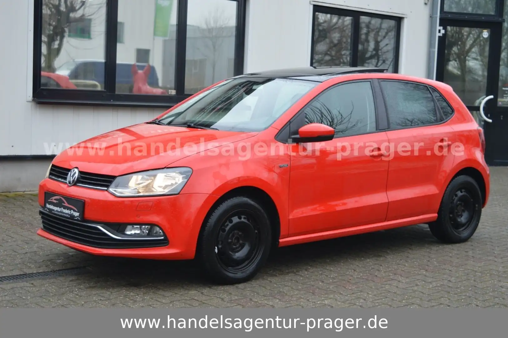 Volkswagen Polo V Lounge BMT Navi Glasdach 2.Hand Rot - 1
