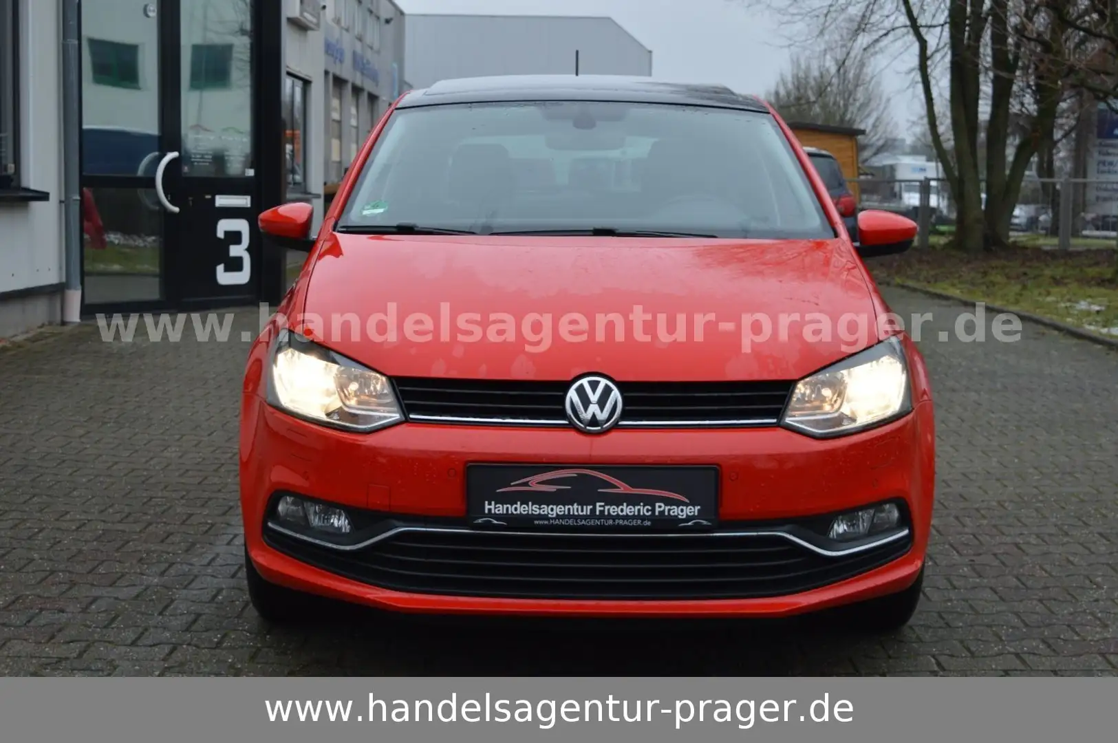 Volkswagen Polo V Lounge BMT Navi Glasdach 2.Hand Rot - 2