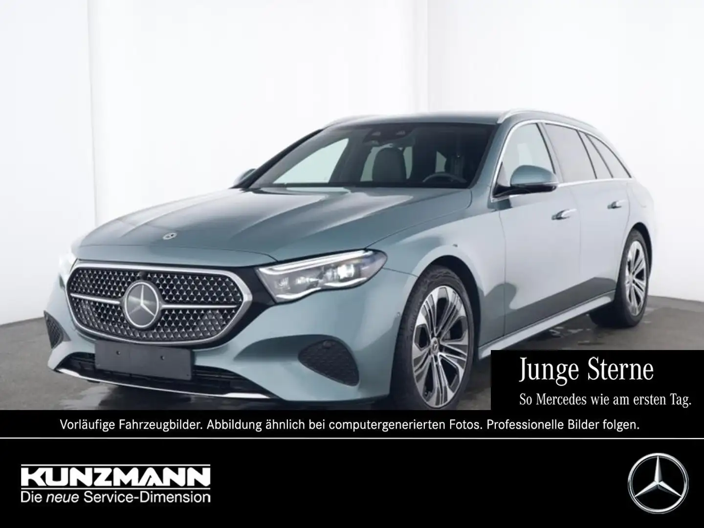 Mercedes-Benz E 300 de T Avantgarde Distronic AHK Memory 360° Silber - 1