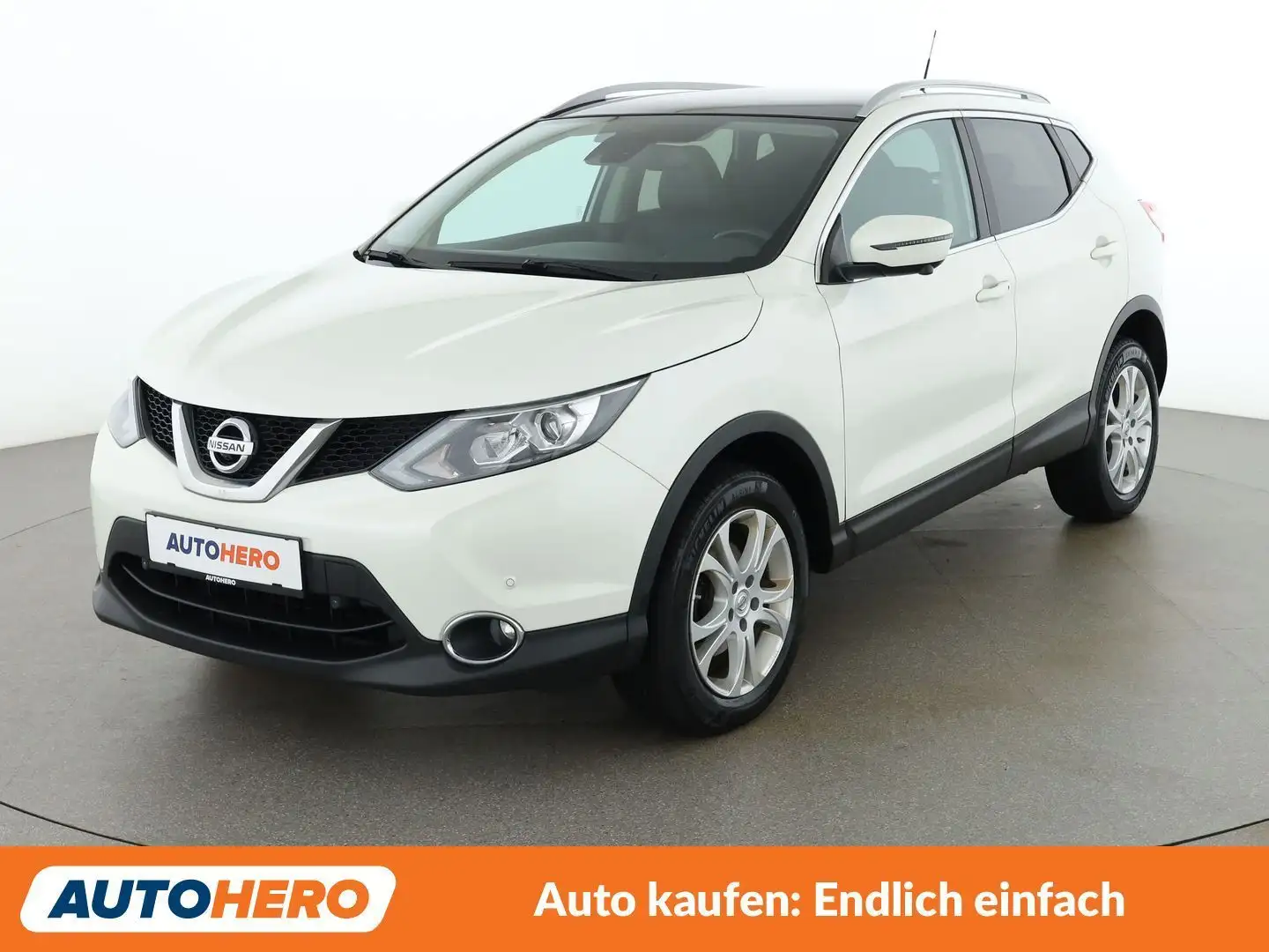 Nissan Qashqai 1.6 dCi Tekna 4x4 Weiß - 1