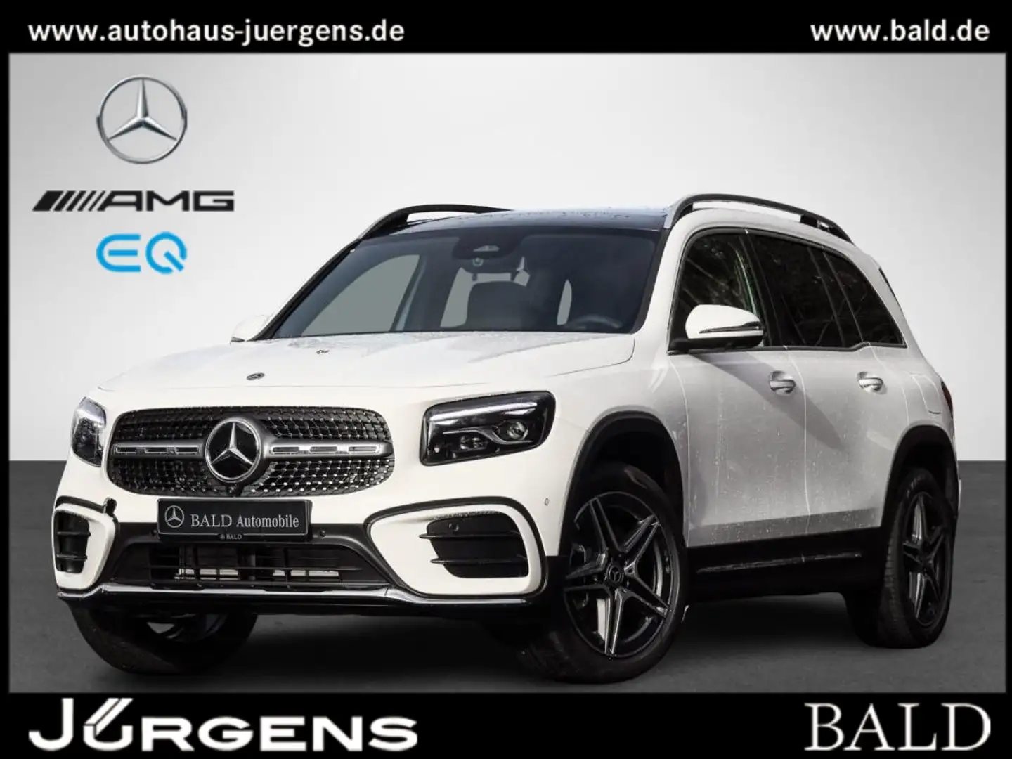 Mercedes-Benz GLB 220 4MATIC AMG-Sport+Burm+Distr+MLB+Ambiente Weiß - 1