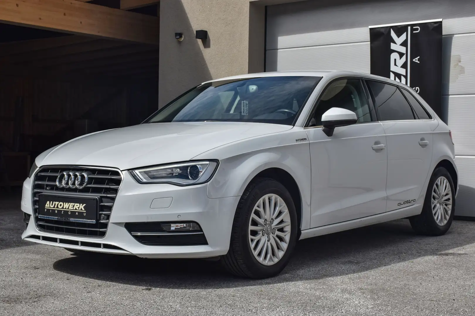 Audi A3 A3 SB quattro Daylight 2,0 TDI Weiß - 1