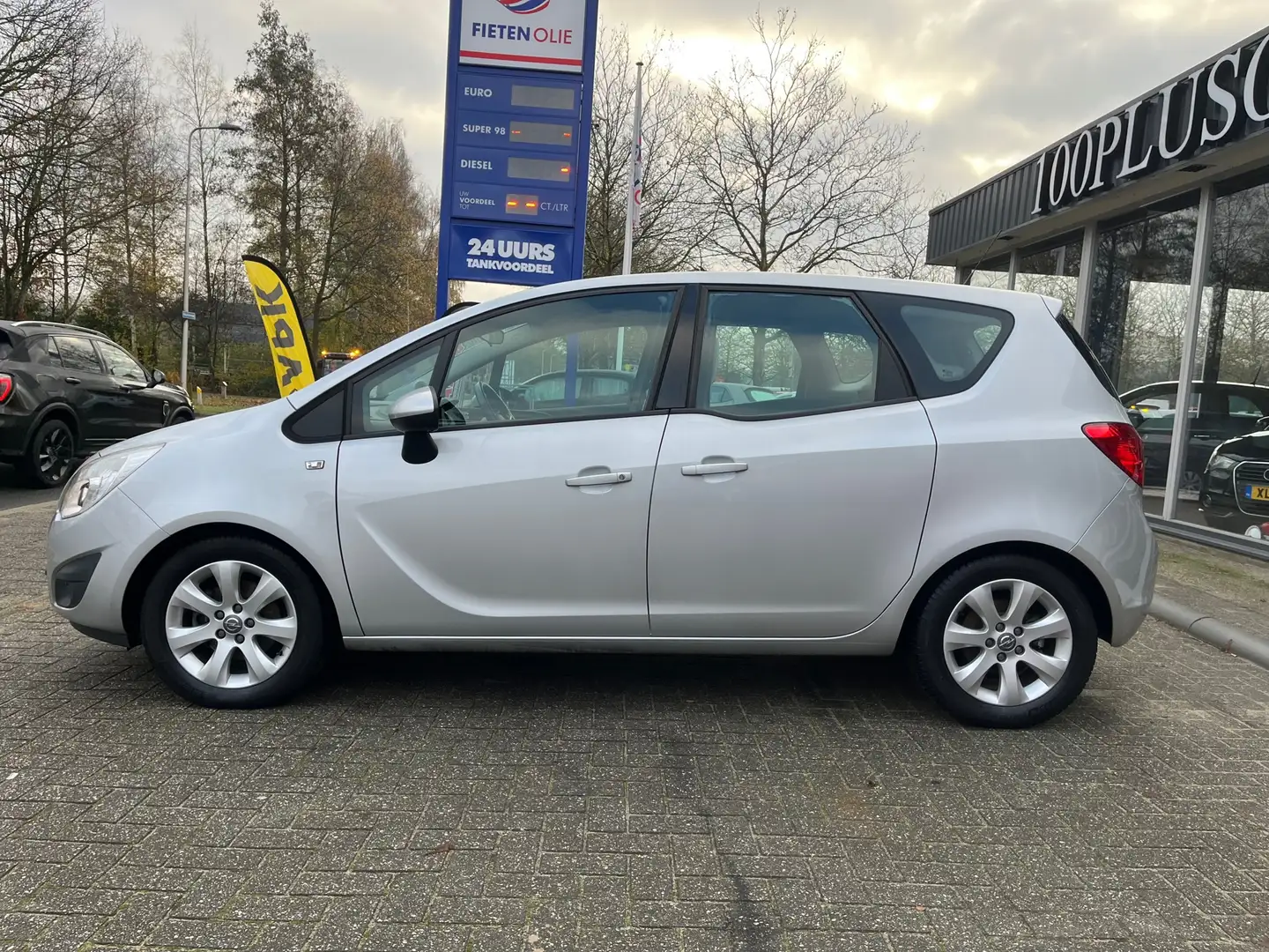 Opel Meriva 1.4 Cosmo | Nwe apk | Airco | Cruise control | Kle Grijs - 2