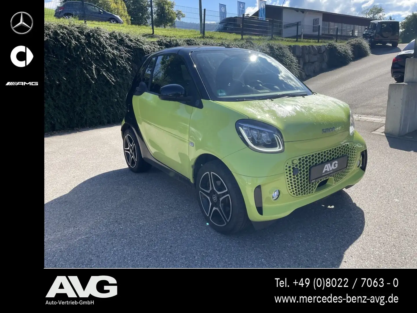 smart forTwo smart EQ fortwo cabrio NAVI|LED|16"|PDC|RFK Pulse Vert - 2