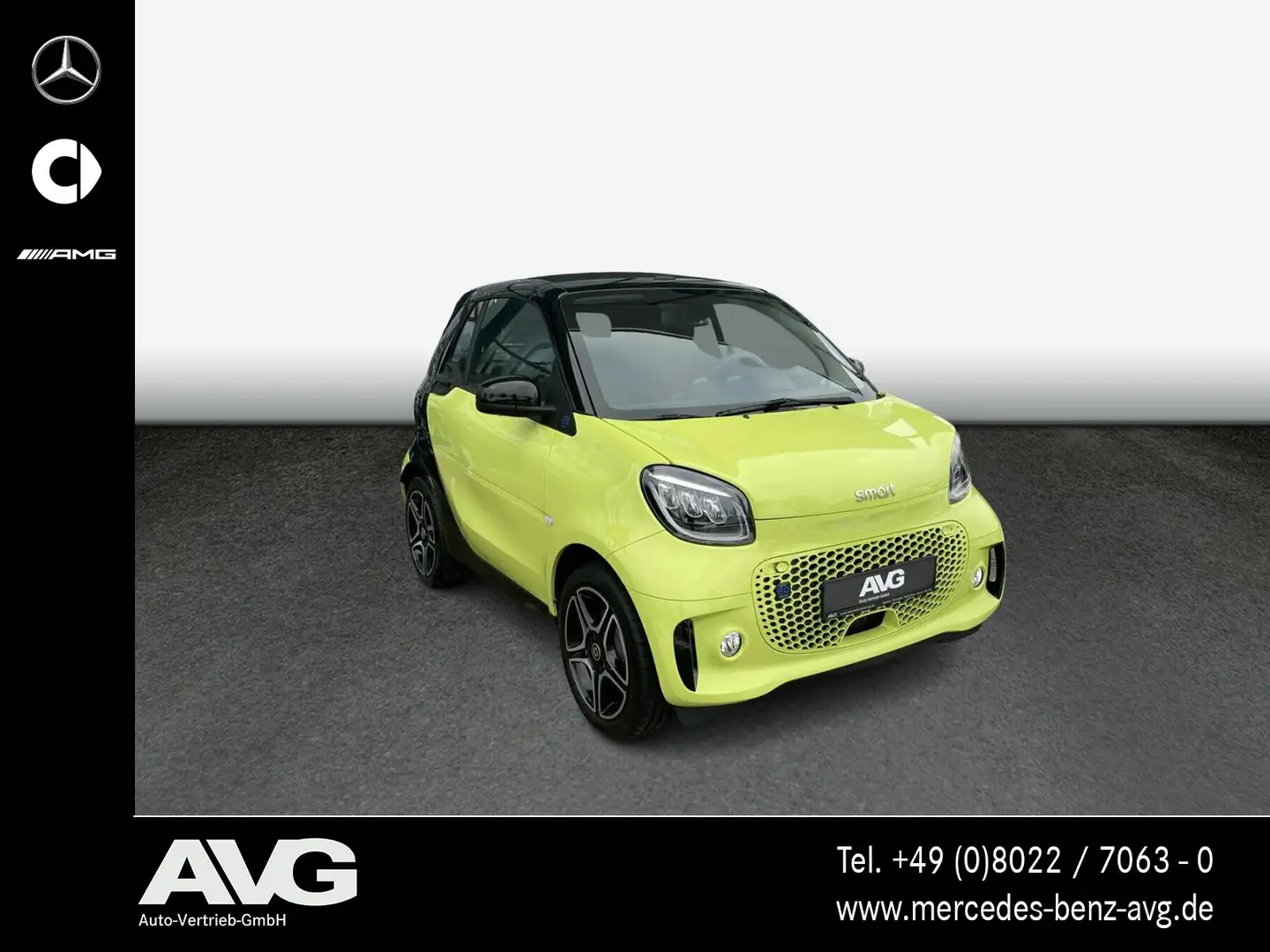 smart forTwo smart EQ fortwo cabrio NAVI|LED|16"|PDC|RFK Pulse Grün - 2