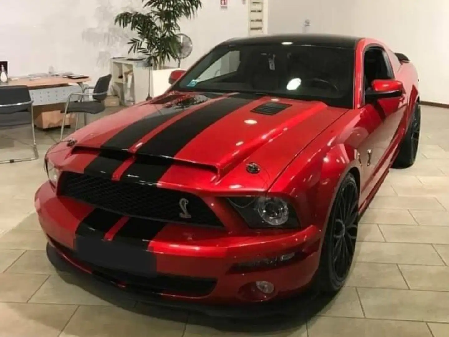 Ford Mustang ASI, Replica GT500 Shelby 4.0 V6 Rosso - 1