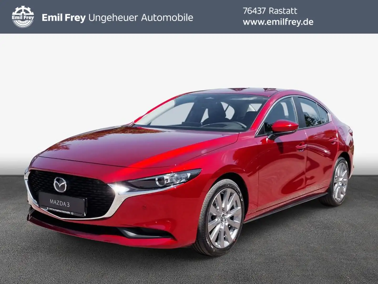 Mazda 3 FASTBACK e-SKYACTIV-G 140 M HYBRID CENTRE-LINE 1 Rot - 1