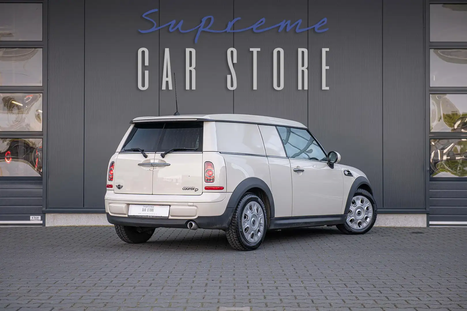 MINI Cooper D Clubman 1.6 I R55 I Clubvan! I Airco I Uniek! Blanco - 2